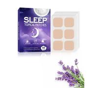 GRETY 60 Parches para el Sueño, Parches para el Sueño Profundo para Adultos, Parches Naturales con Lavanda para Promover el Sueño, Mejorar la Calidad del Sueño