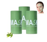 Grevea Green Tea Deep Cleanse, Blackhead Remover con extracto de té verde, solución de cuidado de la piel con control de aceite del tamaño de un tamaño de viaje con vitamina E (3PCS)