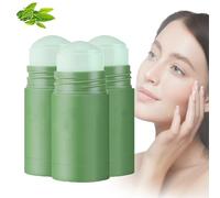 Grevea Green Tea Deep Cleanse,Blackhead Remover For Face Deep Pore Cleansing,Deep Moisturizing And Oil Control Facial Stick,Deep Moisturizing And Travel-Size Oil Control (3pcs)