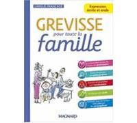 grévisse pour toute la famille : expression écrite et orale