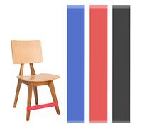 Grevosea 3 Bandas elásticas para la ansiedad, Bandas elásticas para Ejercicio, Bandas de Resistencia de Goma Azul, Negro y Rojo, para sillas de Aula, Bandas de Ejercicio para niños con TDAH