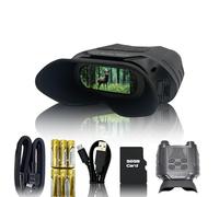 Grey Bear Visión Nocturna Estrella I Binocular Infrarrojo I Visión Nocturna 180M I 9X Ampliación I Pantalla panorámica digital I Función de Foto y Video