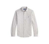 Grey Camisa de punto jersey con pata de gallo L