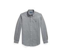 Grey Camisa oxford cepillada Custom Fit XXL
