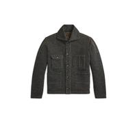 Grey Chaqueta de trabajo de felpa M