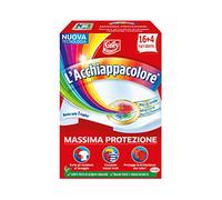 Grey El Achiappacolor - Hojas de captura de color para lavadora - Evita accidentes de lavado, hojas antisuciedad, paquete de 20