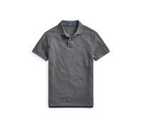 Grey El icónico polo de piqué Custom Slim Fit L