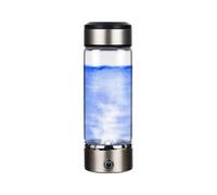 (Grey)Hydrogen Water Bottle, Portable Hydrogen Water Ionizer Machine, Ion Hydrogen Water Cup, Hydrogen Rich Water Glass Health Cup For Home Travel