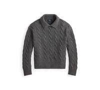 Grey Jersey tipo polo de lana y cachemira L