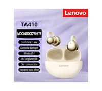 (Grey) Lenovo TA410 Wireless Bluetooth 5.4 Earbuds TWS Panoramic Sound Effects Ultra Long Battery Life Comfortable In-Ear Headphones