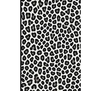 Grey Leopard Print Notebook