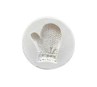 (Grey) Mousse Cake Mold DIY Aromatherapy Plaster Candle Making Molds Silicone Moulds Bear/Gloves Shape Pendant Handmade Gadgets Pink