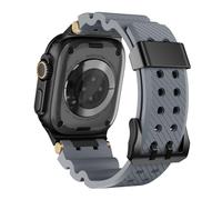 (Grey, Multicolor) Silicone Strap for Apple Watch Series 10 46mm Ultra 2 Ultra 49mm 9 8 7 45mm SE (2023) SE (2022) SE 6