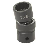 Grey Pneumatic (2116U) Unidad de 1/2 pulgada x 1/2 pulgada 12 puntos estándar universal