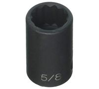 Grey Pneumatic (2120R 1/5.1 cm Drive x 5/20.3 cm Standard 12-Point Socket