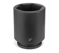 Grey Pneumatic 4096D Unidad de 1 pulgada x enchufe profundo de 3 pulgadas