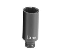 Grey Pneumatic GRE915MDS Socket (unidad de superficie de 1/4 pulgadas x 15 mm de profundidad)