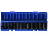 Grey Pneumatic Juego de Llaves de Vaso neumáticas de 12 Puntos, Color Gris