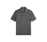 Grey Polo de algodón suave Custom Slim Fit S