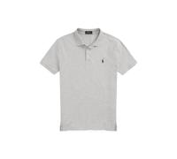 Grey Polo de piqué elástico Custom Slim Fit L