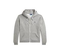 Grey Sudadera de felpa con cremallera XS