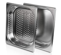 Greyfish GN 1/2 Depósito - 65 mm | Adecuado para vaporizadores Gaggenau / Miele / Siemens / AEG / Elektrolux