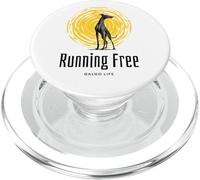 Greyhound Corriendo Vida Galgo Libre PopSockets PopGrip para MagSafe