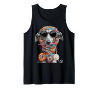 Greyhound Italian Greyhound Dog Granny - Hilo Cuadrado de Ganchillo Camiseta sin Mangas