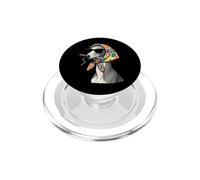 Greyhound Italian Greyhound Dog Granny - Hilo Cuadrado de Ganchillo PopSockets PopGrip para MagSafe