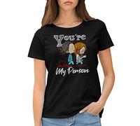 Grey'S Anatomy You Are My Person Camiseta de Mujer Negra Size M