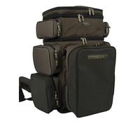 Greys Mochila de Pesca Prodigy | Almacenaje y Transporte de Cebo para Río, Lago y Costa | Compartimento Aislado | Compatible con Cajas Klip-Lok | Soporte de Espalda Acolchado