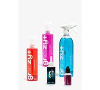 GREZZY+ Kit de Limpieza y Lubricación para Bicicleta - Incluye Limpiador Especializado y Lubricante - Seguro para Cuadros de Carbono y Componentes Metálicos