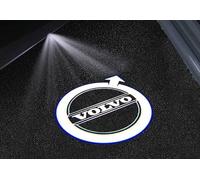 GRFIT 2 Piezas Proyector de iluminación con Logotipo LED para Puerta, Luces de Bienvenida, para Volvo XC60 XC40 XC90 S60 S90 V60 V40, decoración de luz de proyector láser para Puerta,B