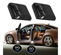 GRFIT 2 Piezas Proyector de Logotipo de Luz de Puerta de Coche, Personalizó Su Logotipo Luz de Puerta de Coche Luz de Puerta de Coche Inalámbrica para Opel