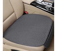 GRFIT Funda Asiento Coche Almohadilla de Cojín para Mercedes-Benz E-Class W213 2016-2023, Antideslizante, Bolsas de Almacenamiento, Frescas Verano Evitar Pantalones Decoloración,Grey-2Pcs