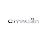 GRFIT Logo de decoración de Letras de Coche Veloce, para Citroen C1 C2 C3 C4 C5 C6 C8 C4L reemplazo 3D Logo de Pegatina de Coche,Silver