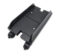 GRFIT Soporte de CPU Soporte de CPU, Soporte de la Torre de PC móvil con Ruedas, Soporte de Carro móvil Ajustable con Ruedas de Cierre de Bloqueo, Negro