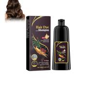 Grgowe 100ml Hair Dye Shampoo, Dye Hair Cream, Color Duradero, Suavidad Natural, Nutrición y Brillo, Apto para Todo Tipo de Cabello, para Hombres Mujeres-Natural brown