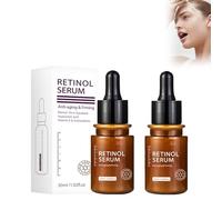 Grgowe 2Pack Crema De Retinol,Crema De Piel Anti,Esencia Facial Hidratante Antiarrugas,Retinol Crema Antiarrugas Reafirmante De La Piel,Esencia Natural Antiarrugas,Reduce Fine Lines,Wrinkle