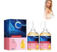 Grgowe 2Pc Aceite Esencial De Aumento De Senos,Aceite De Esencia Natural Reafirmante De Busto,Aceite Para Dar Volumen Los Senos,Esencia Reafirmante Natural Para Apretar Los Pechos Grandes