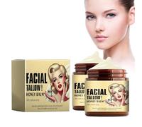 Grgowe 2PC Beef Tallow Cream,Beef Tallow Moisturiser,Beef Tallow And Honey Balm,Tallow Bio For Skin Care,Tallow Cream Bio,Tallow And Honey Balm,Hidratación y Humectación Profundas Para El Cuerpo