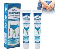 Grgowe 2Pc Crema Antibacteriana Para La Piel, Tratamiento De La Intimidad, Alivio De Picazón, Jock Itch, Picazón Genital