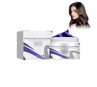 Grgowe Hair Mask, Vitamins Purple Mask with Keratin, Violet Tinting Mask,Nutrición y reparación en profundidad,Blonde Tinting Shampoo with Violet Pigments,Apto para todo tipo de cabellos