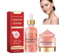 Grgowe Suero Antiarrugas Sangre De Dragón+Crema Facial De Sangre De Dragón,Crema De Sangre De Dragón De Placenta De Retinol,Retinol Placenta Royal Dragon Blood Cream,Reducir Las Líneas De Expresión