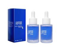 GrgoweCopper Peptide Serum,Hair Strength Oil,Suero Para Crecimiento Del Cabello,Nutre el Cuero Cabelludo y Fortalece el Cabello, Previene la Caída, Fortalece el Hair y Aumenta su Densidad-2PC