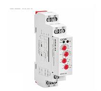 GRI8-04 Monitor de sobrecorriente y subcorriente 0.05A 1A 2A 5A 8A 16A Relé monitoreo corriente(0.05-0.5A)