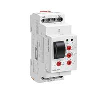 GRI8-06 Relé de monitoreo de corriente CC, sensor de sobrecorriente y subcorriente, 2 SPDT, 8 A, relé de prueba de corriente CA/CC, 24 V-240 V, 2 NA/NC(GRI8-06B ACDCCurrent)