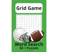 Grid Game Word Search: American Football Themed Word Search Puzzles - Sports, Adventure, and Brain Fun!