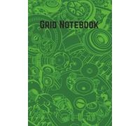 Grid Notebook: Car Parts Themed Graph Paper Journal. For Teens and Adults. Ideal For School, Work, Home, or Inspiration. 5 x 5 Grid. 120 Poges. 6 x 9 Inches.