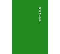 Grid Notebook Forest Green: Minimalist Graph Paper Notebook for Writing, Math, Notes, School, Work and Planning